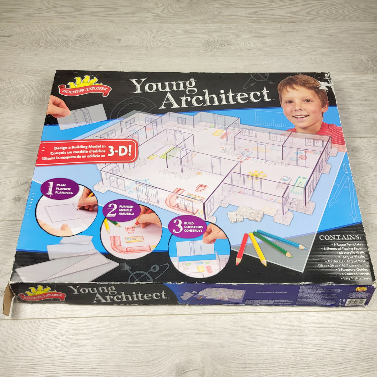 LKAN3 - Scientific Explorer Young Architect Building Set. LOCAL pick up or delivery only