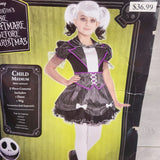 SDAN1 - The Nightmare Before Christmas Jack Skellington costume. Size medium