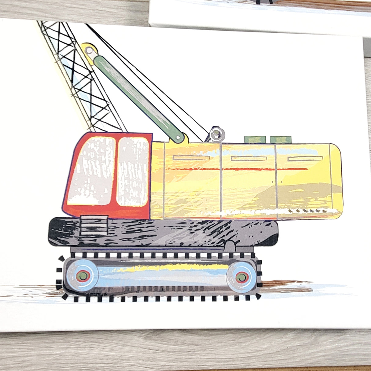 TGSS3 - Trio of construction themed wall hangings. LOCAL pick up or delivery only