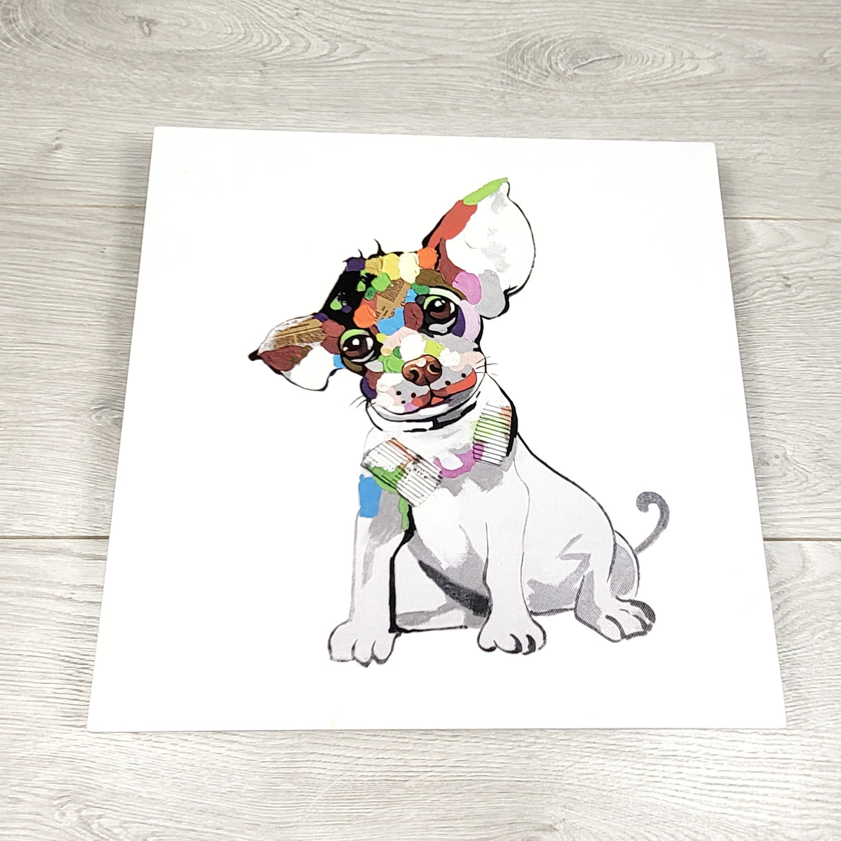 TGSS3 - Chihuahua canvas wall hanging. LOCAL pick up or delivery only