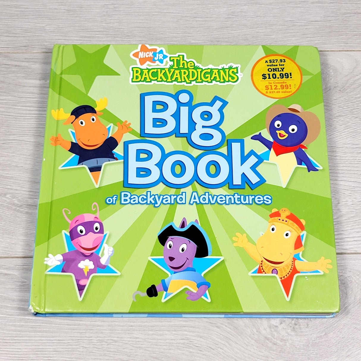 MBW2 - The Backyardigans Big Book of Backyard Adventures. Hardcover book