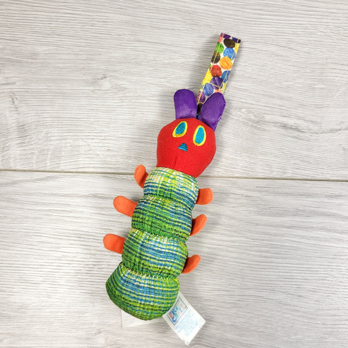 LKAN4 - Eric Carle The Very Hungry Caterpillar rattle toy