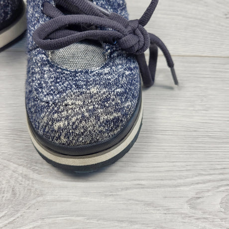 KDEL2 - Zara blue marled ankle boots. Size 8