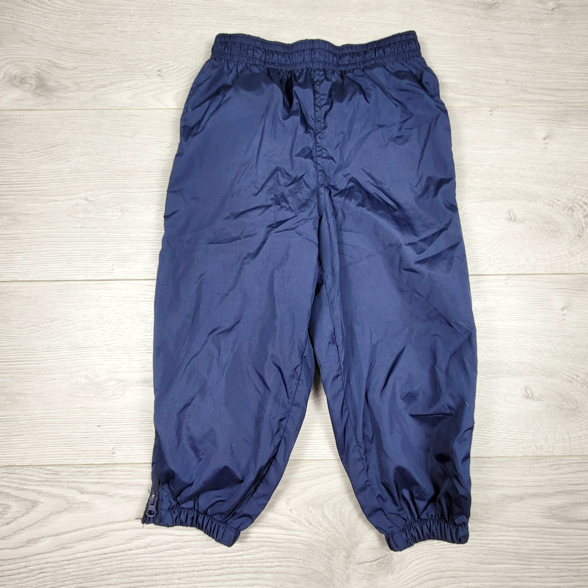 TCWD1 - Athletic Works navy jersey lined pants (not rain pants). Size 2T