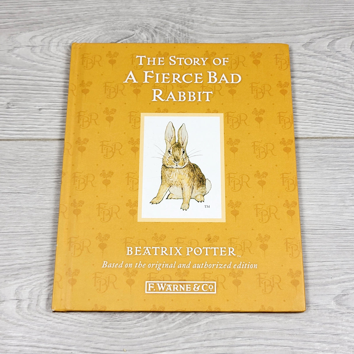 JEST1 - The Story of a Fierce Bad Rabbit. Hardcover book