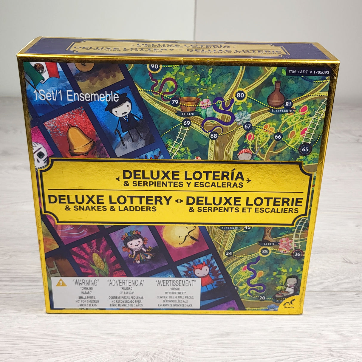 JEST1 - NEW - Deluxe Lotter & Snakes and Ladders set. LOCAL pick up or delivery only