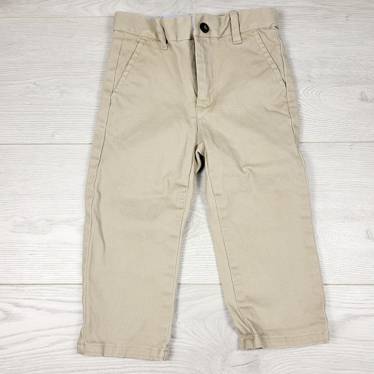 CHLL1 - Janie and Jack khaki pants. Size 18-24 months