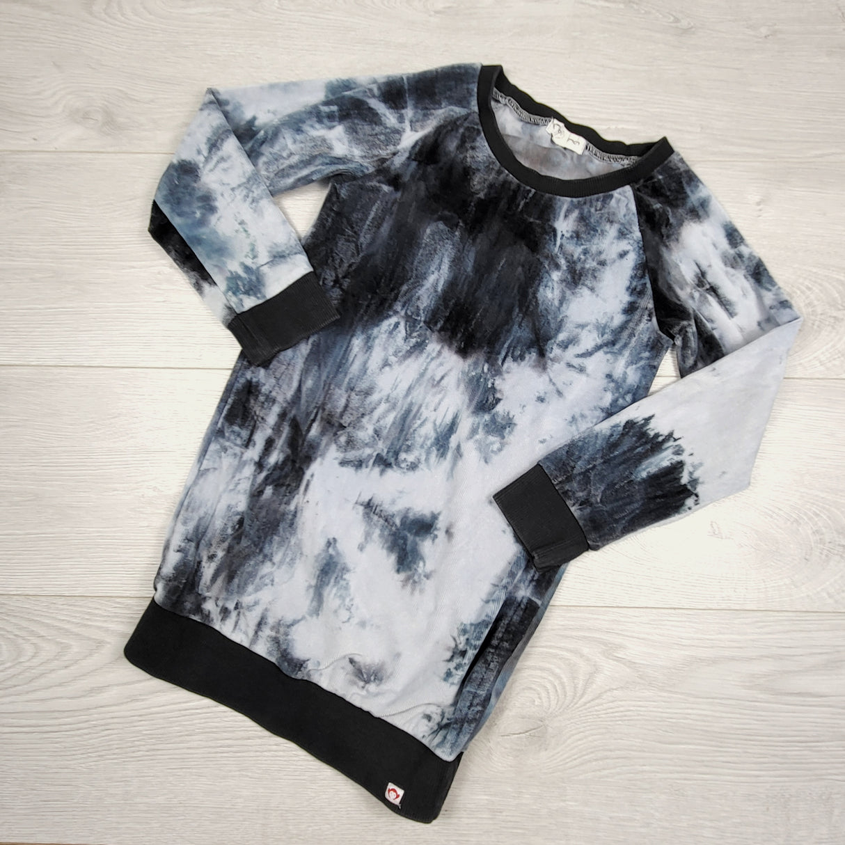 HWIL1 - Appaman velour marble patterned "Avina" dress. Size 5T