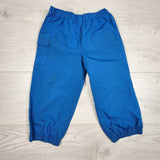 HWIL1 - Oshkosh blue rain pants. Size 18 months