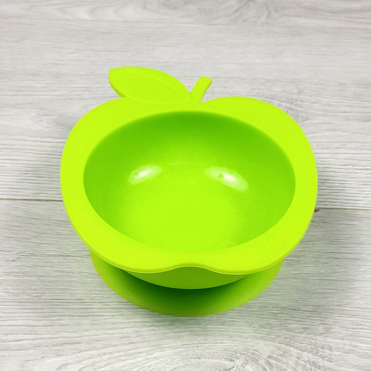 KHEN1 - Kushie apple shaped silicone suction cup bowl