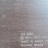KHEN1 - Vintage 1977 Wilton Sesame Street Big Bird cake pan