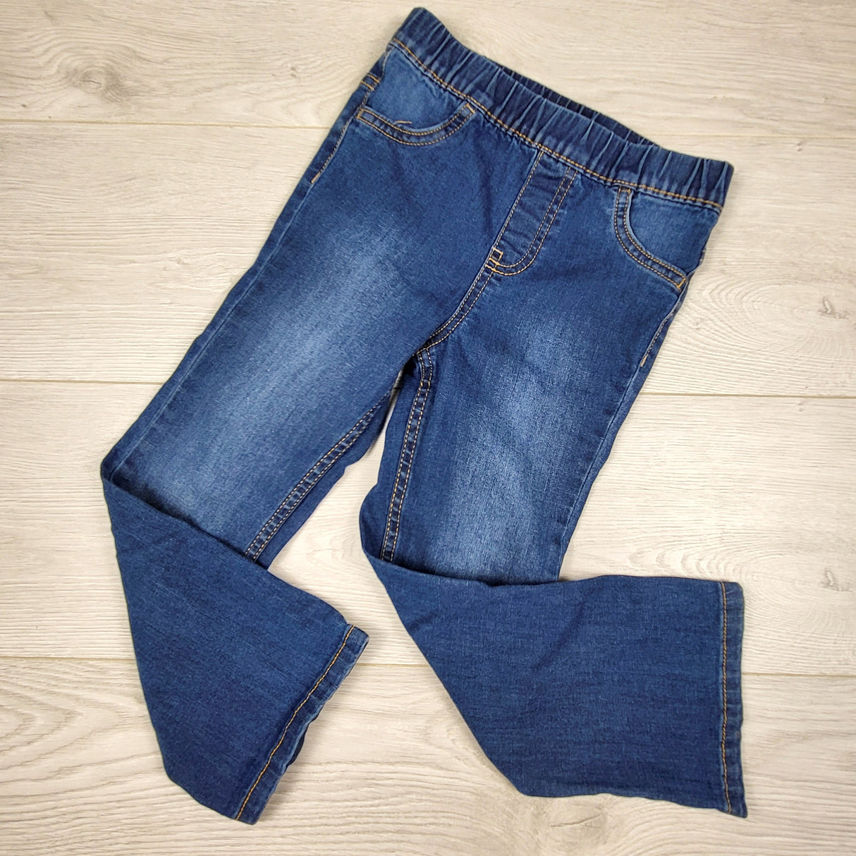 KHEN2 - George elastic waist boot cut jeans. Size 5T