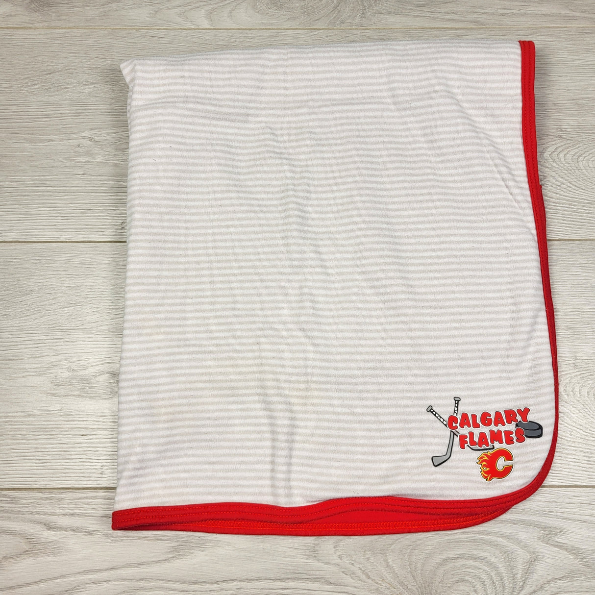 KHEN2 - Calgary Flames receiving blanket