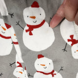 LMAC1 - Carters 2pc cotton snowman PJs. Size 5T
