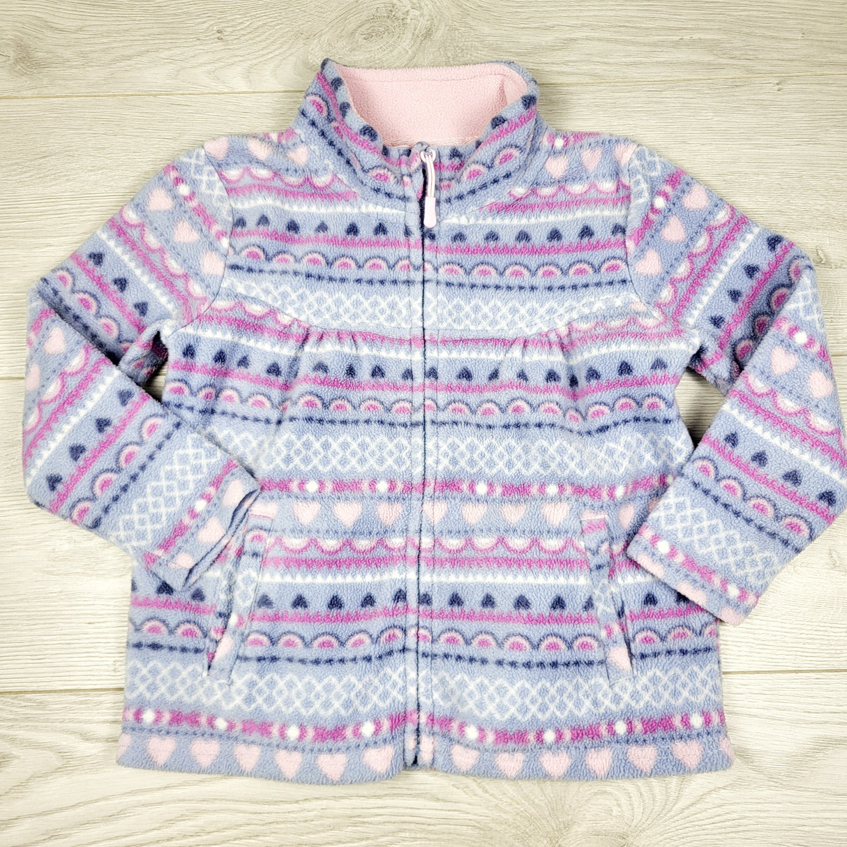 LUGE3 - Urb zip up fleece jacket. Size 3T
