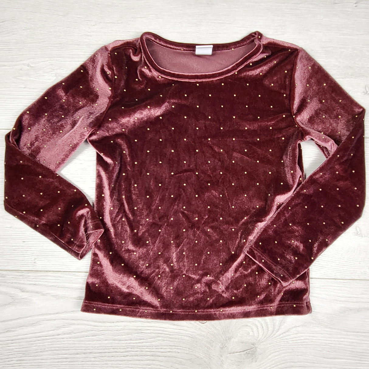 PBQ1 - Old Navy velvet top. Size 5T
