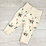 KHEN3 - Imp'ish handmade organic cotton pants. Size 0-3 months