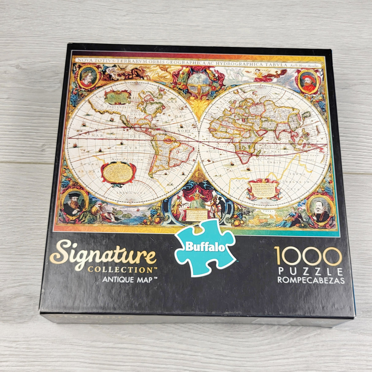 OAG22 - NEW - Buffalo 1000pc Antique Map puzzle