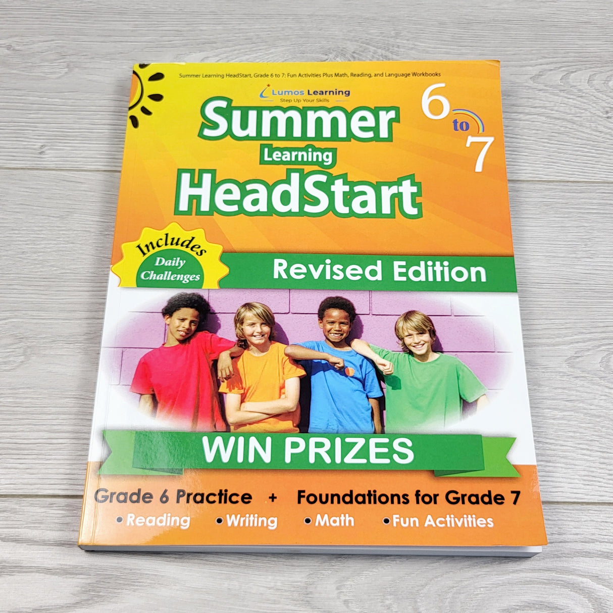 OAG22 - NEW - Summer Learning Headstart workbook (Grade 6 to 7)
