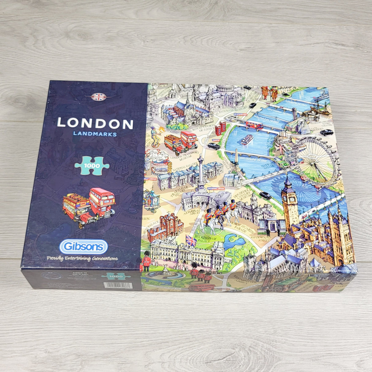 OAG22 - NEW - Gibson's London Landmarks 1000pc puzzle