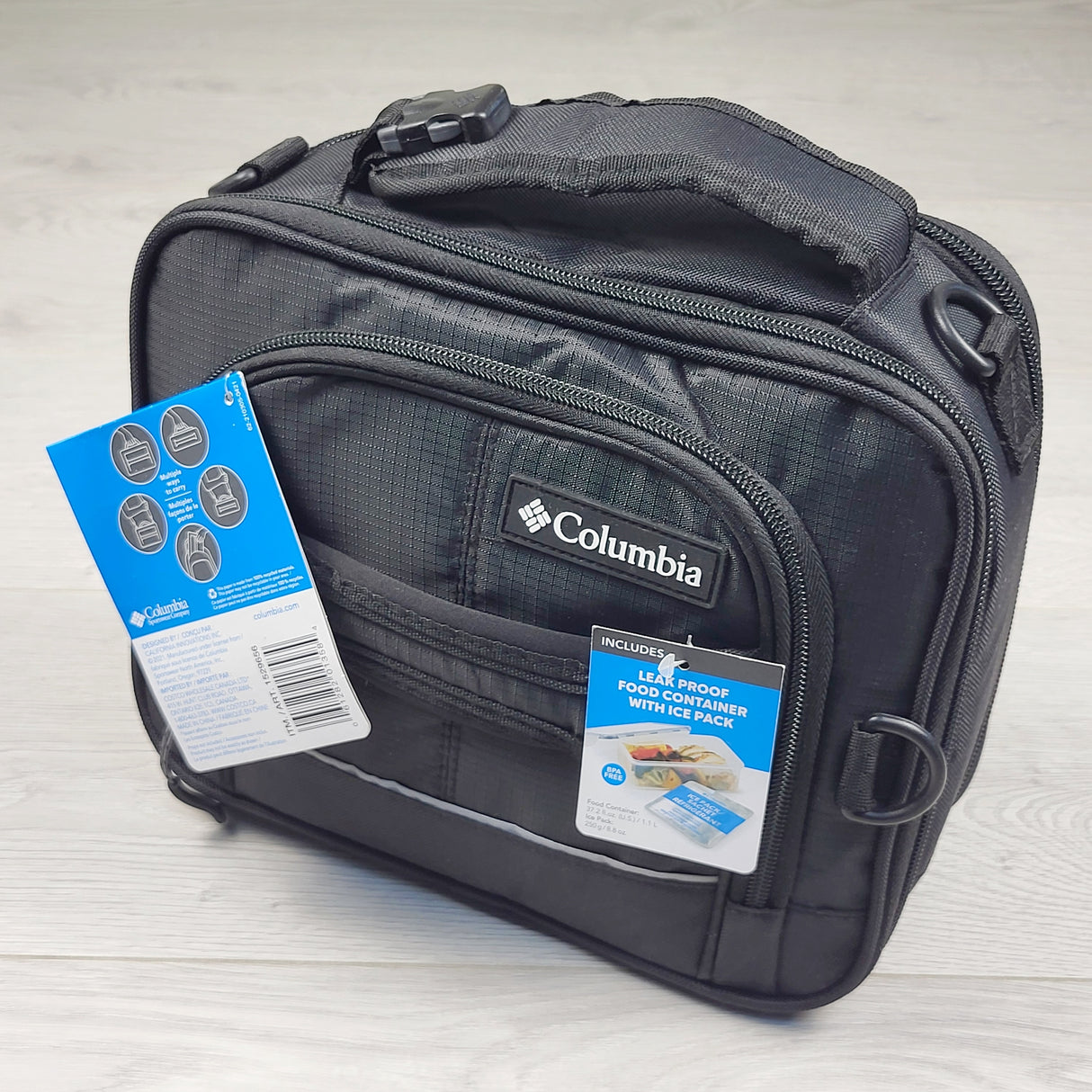 DZAV1 - NEW - Columbia expandable insulated lunch kit