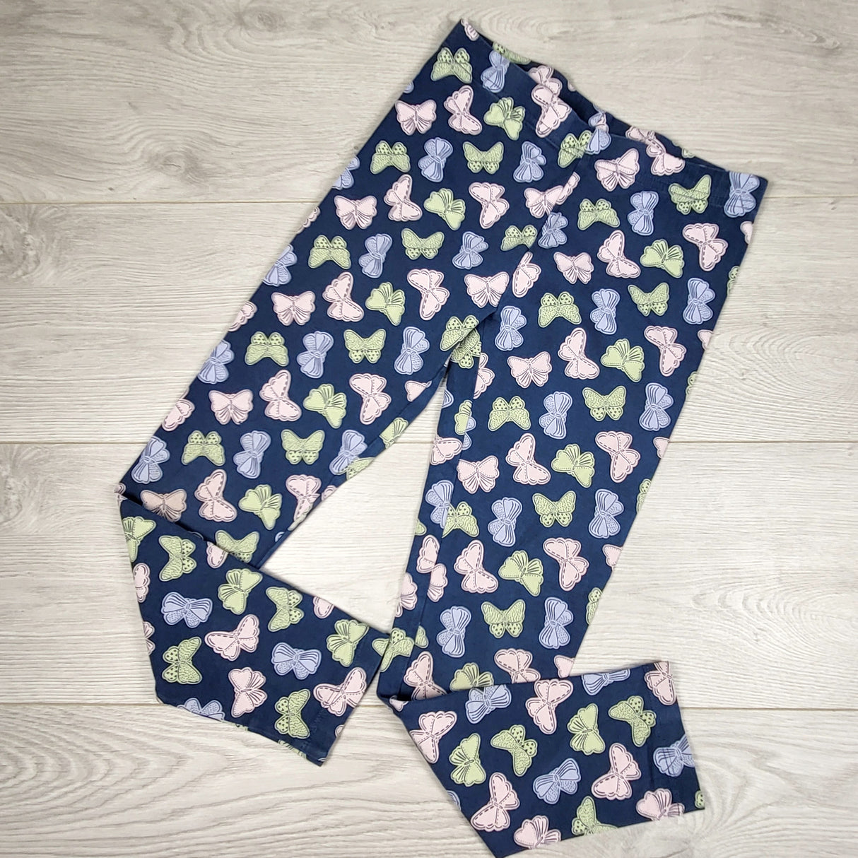 BNG2 - Joe blue butterfly leggings. Size 7/8