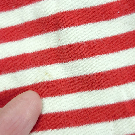 BNG2 - Gap red and white organic cotton 2pc bear PJs. Size 4T