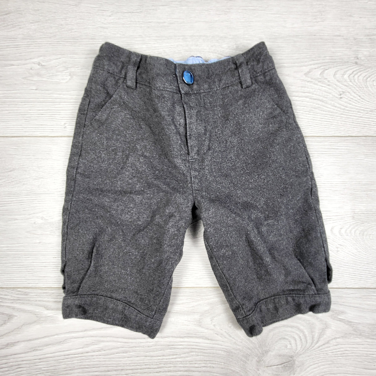 KDEL3 - Jacadi grey "Super Looper" trousers. Size 18 months