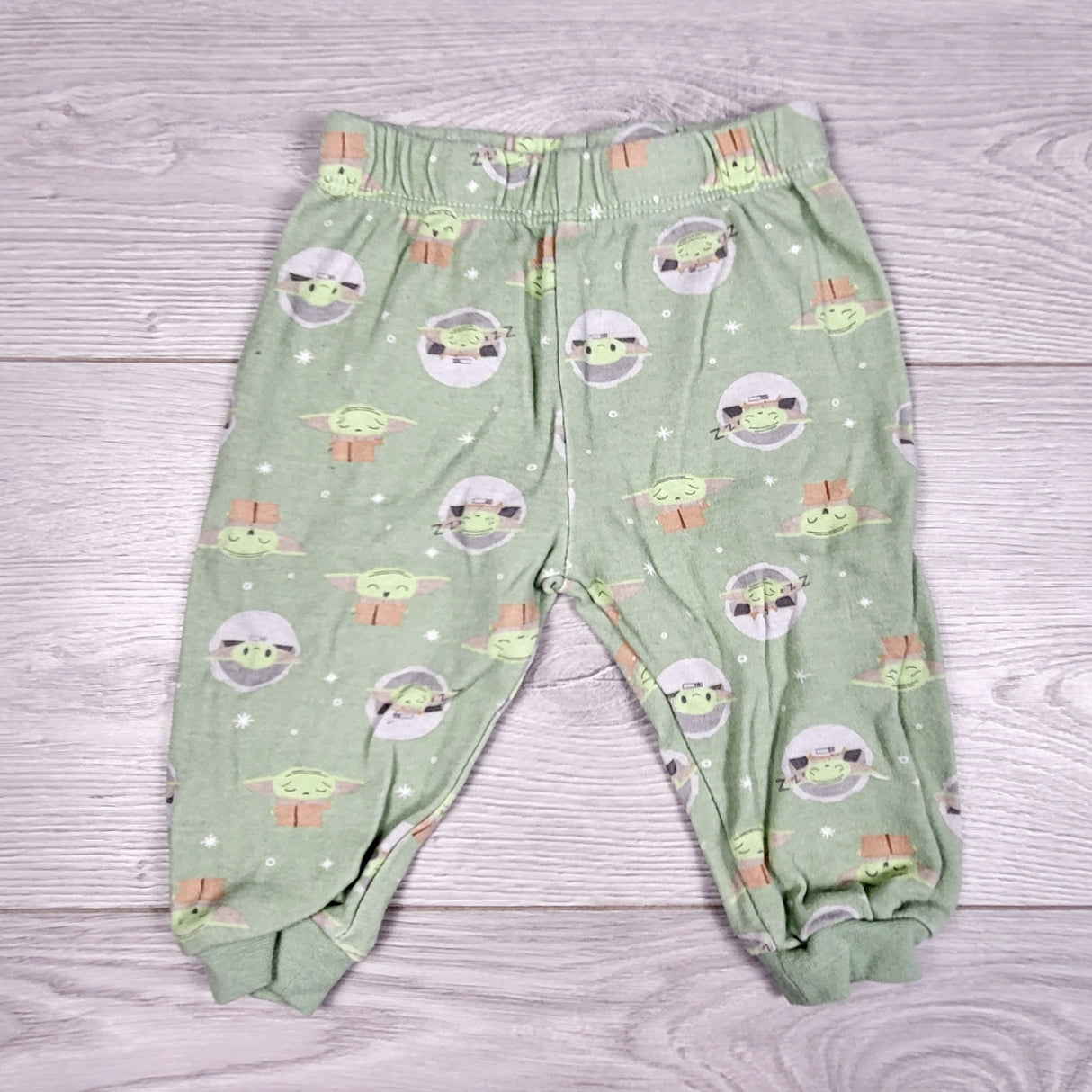 KDEL33 - Star Wars Baby Yoda cotton pants. Size 3-6 months