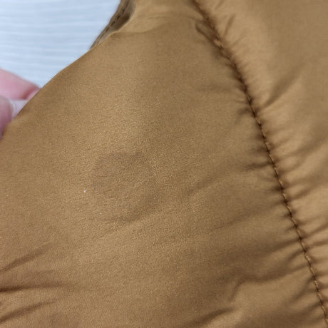 GFST1 - Old Navy tan water resistant puffer vest. Size 18-24 months