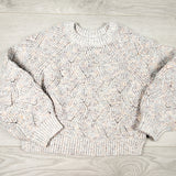 TSAM1 - Old Navy speckled sweater. Size 6/7