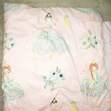 GFST2 - Pale pink twin sized ballerina comforter. LOCAL pick up or delivery only