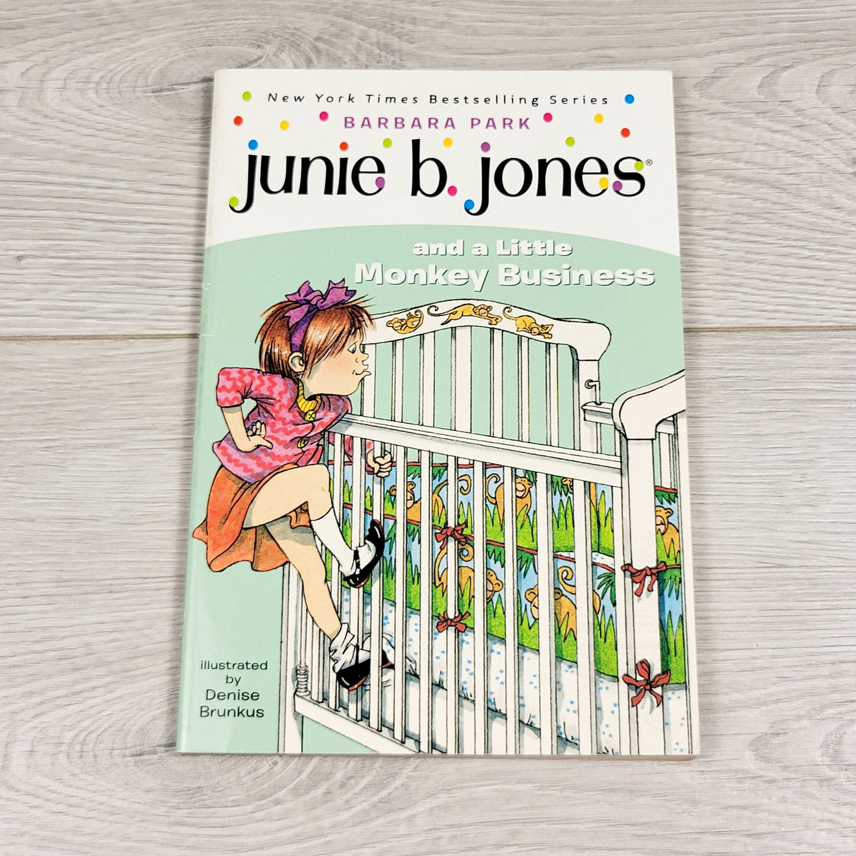 GFST2 - Junie B. Jones and a Little Monkey Business. Soft cover chapter book