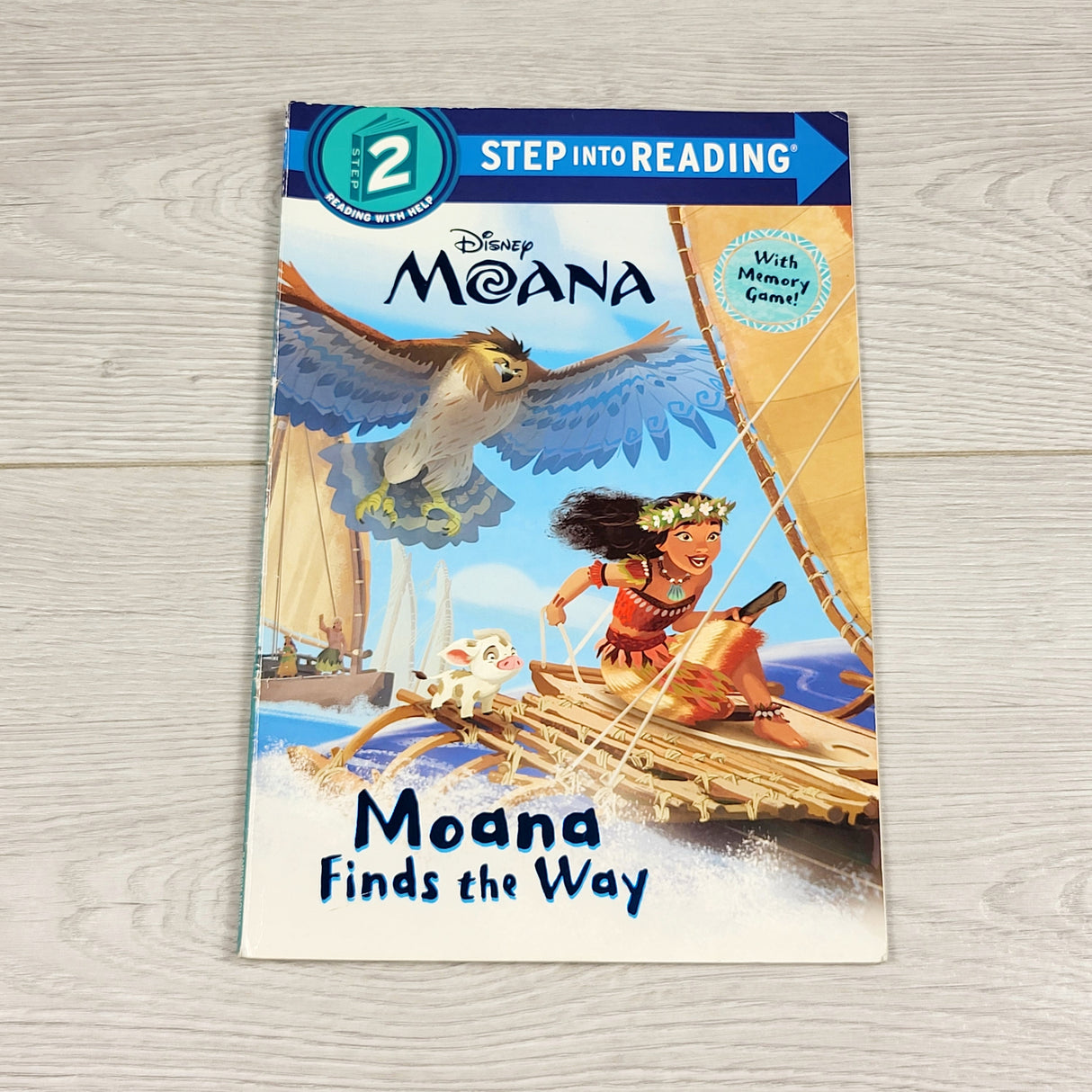 GFST2 - Moana Finds the Way. Soft cover early reader book