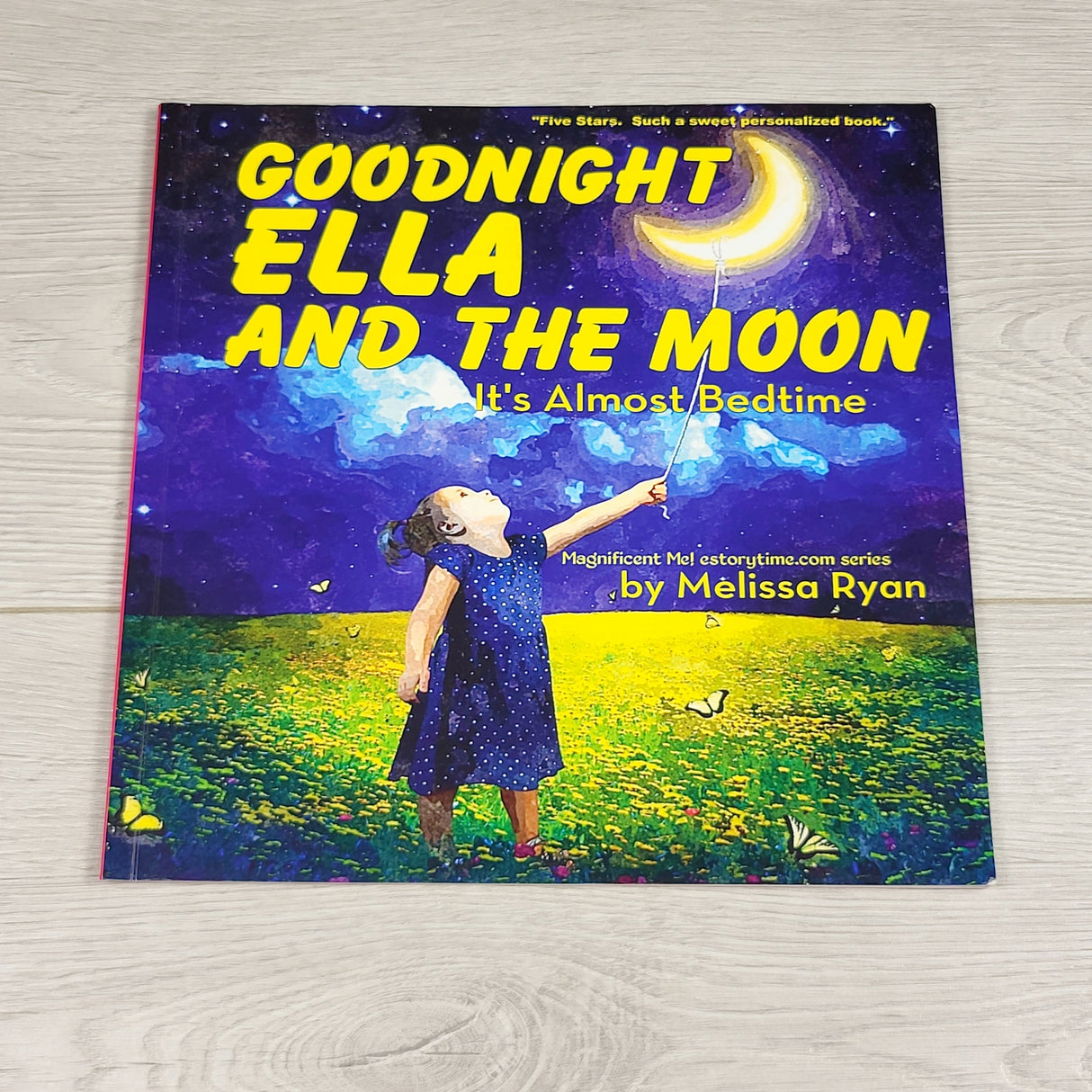 GFST2 - Goodnight Ella and the Moon. Soft cover book