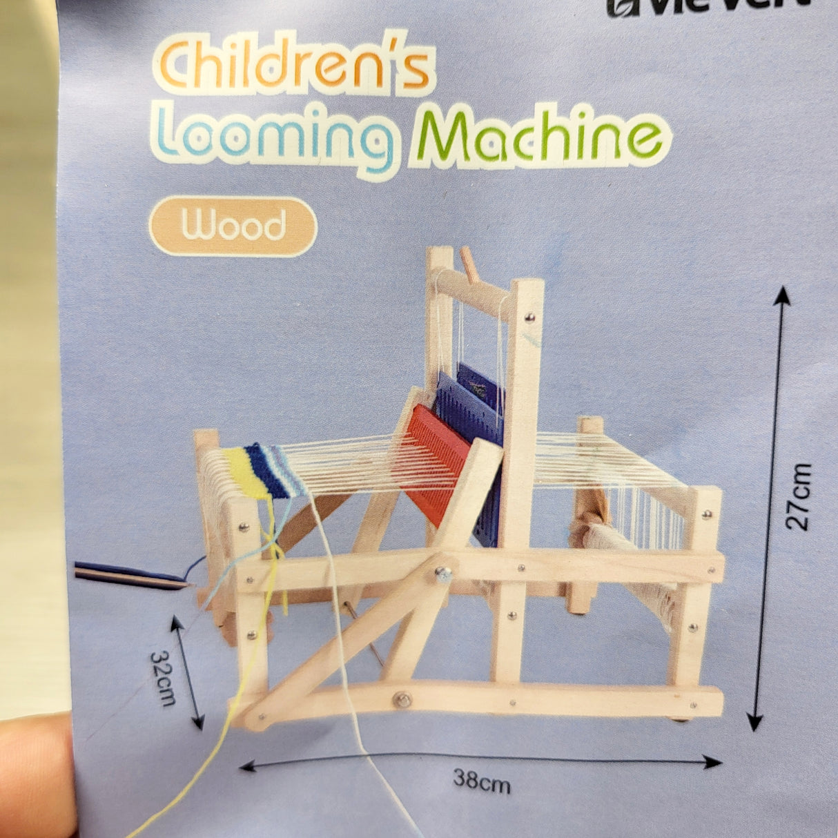 GFST2 -La Vie Vert wooden loom. LOCAL pick up or delivery only