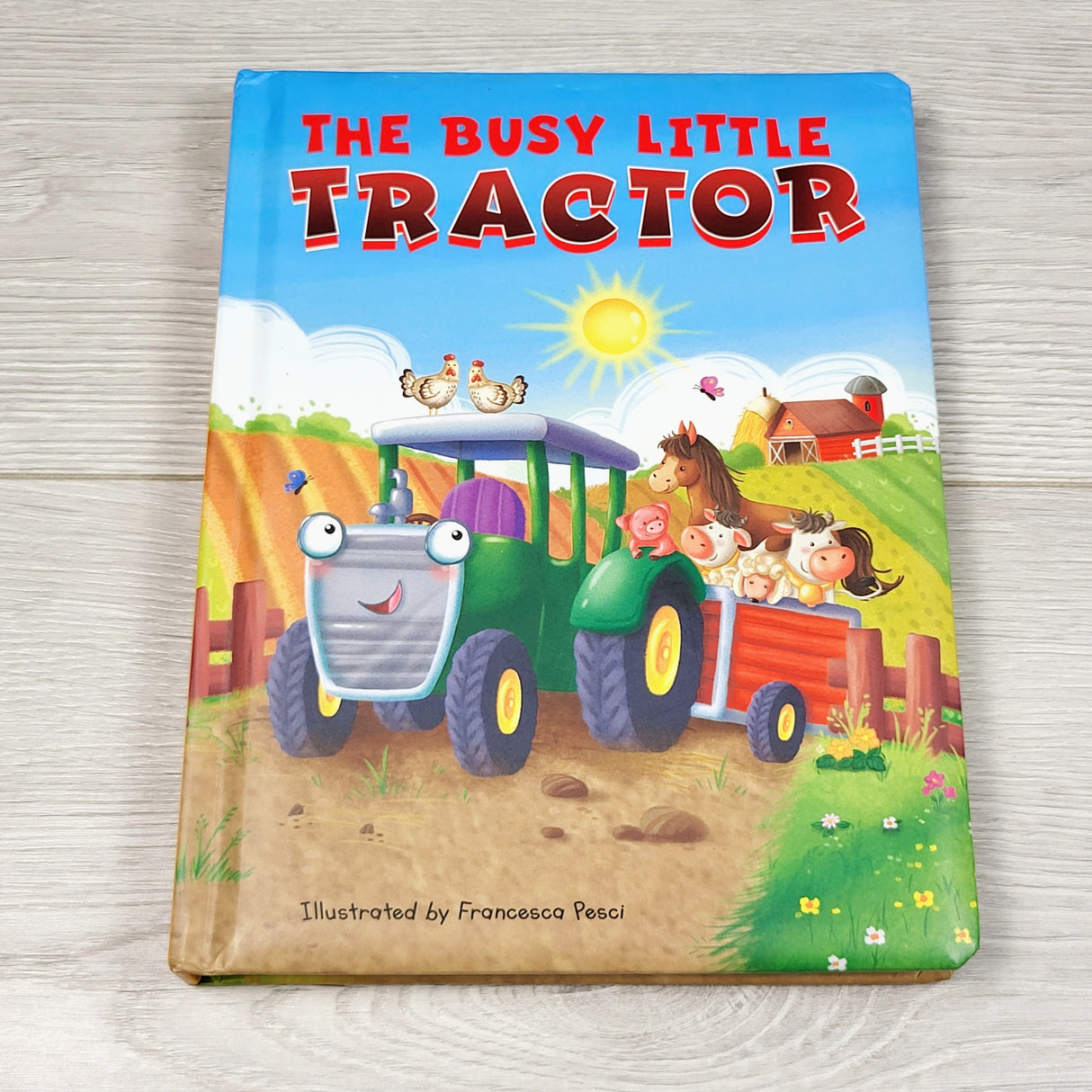 ALTO1 - The Busy Little Tractor. Board book