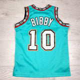 BNG3 - Mitchell and Ness Mike Bibby Vancouver Grizzlies Throwback Jersey. Size 8