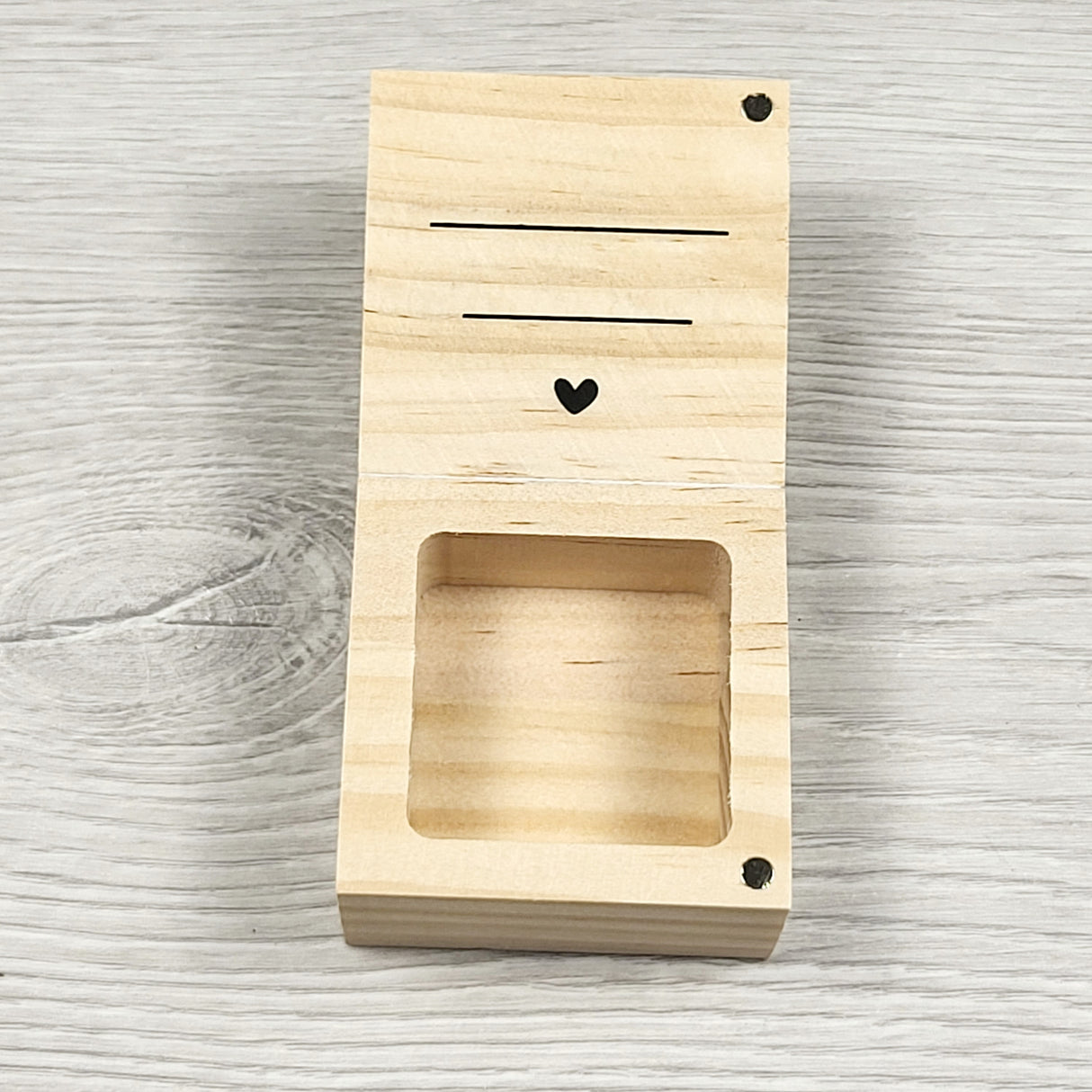 ORW1 - Wooden "My First Curl" keepsake box