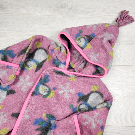 ORW1 - Handmade fleece bunting suit. Sizes like 0-6 months