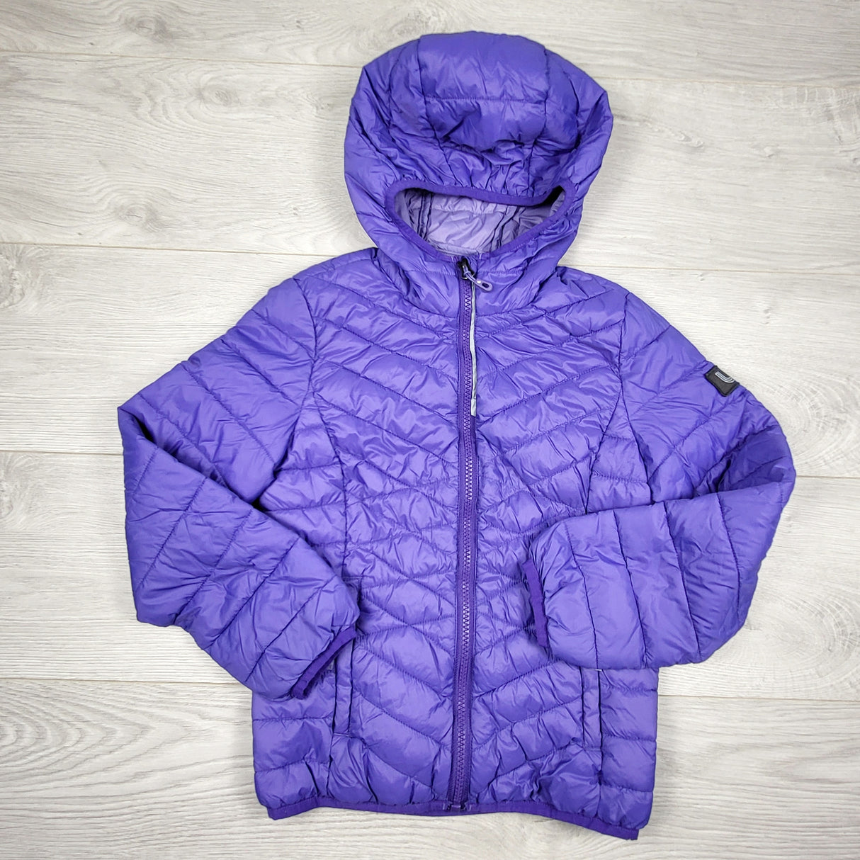 LHEP1 - Lole purple quilted jacket. size 6/6X