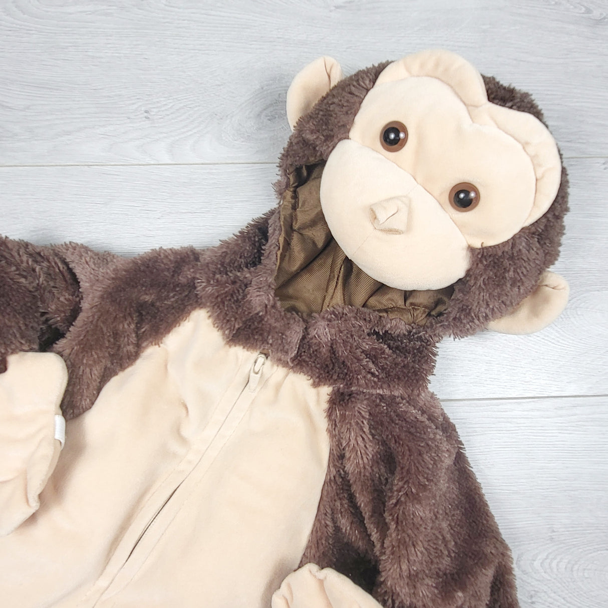 COWN1 - Authentic Kids plush monkey costume. Size 12 months
