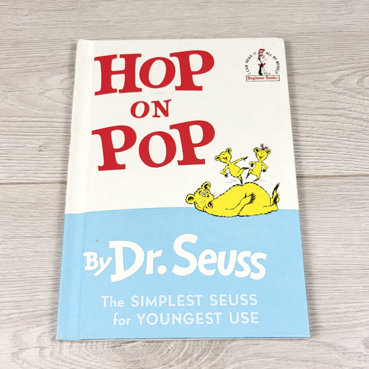 RHW2 - Hop on Pop. Vintage 1963 Dr. Seuss book