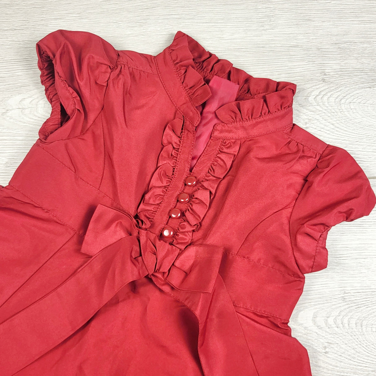 JEPR1 - Gap red special occasion dress. Size 12-18 months