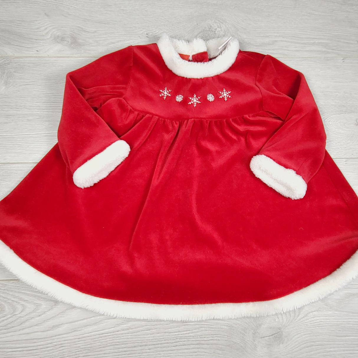 TAMC1 - Ragscals red velvet holiday dress. Size 24 months