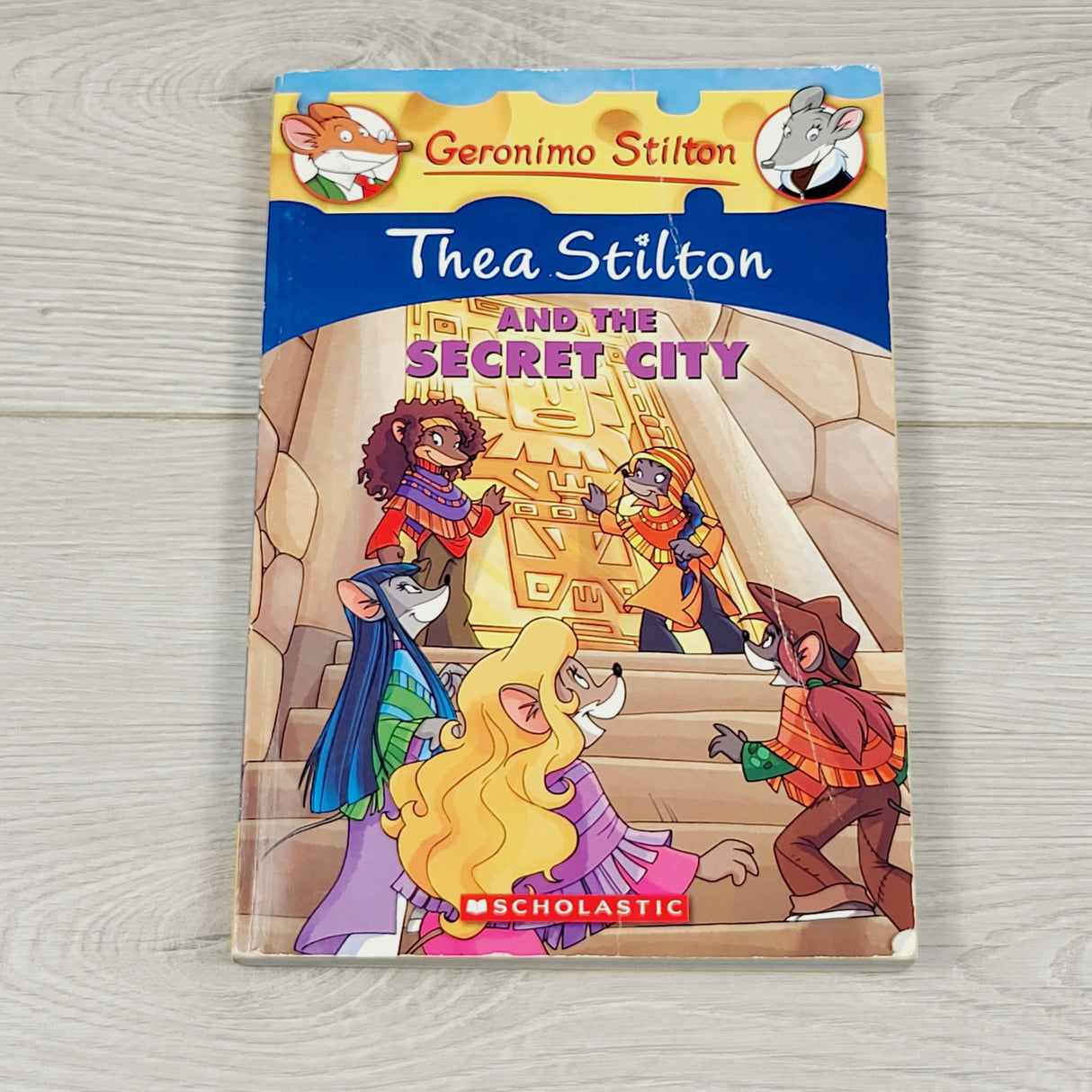 MSK1 - Thea Silton and the Secret City. Soft cover chapter book