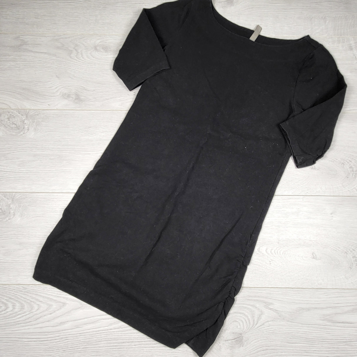 RBEN11 - Thyme Maternity black tunic top. Size XS