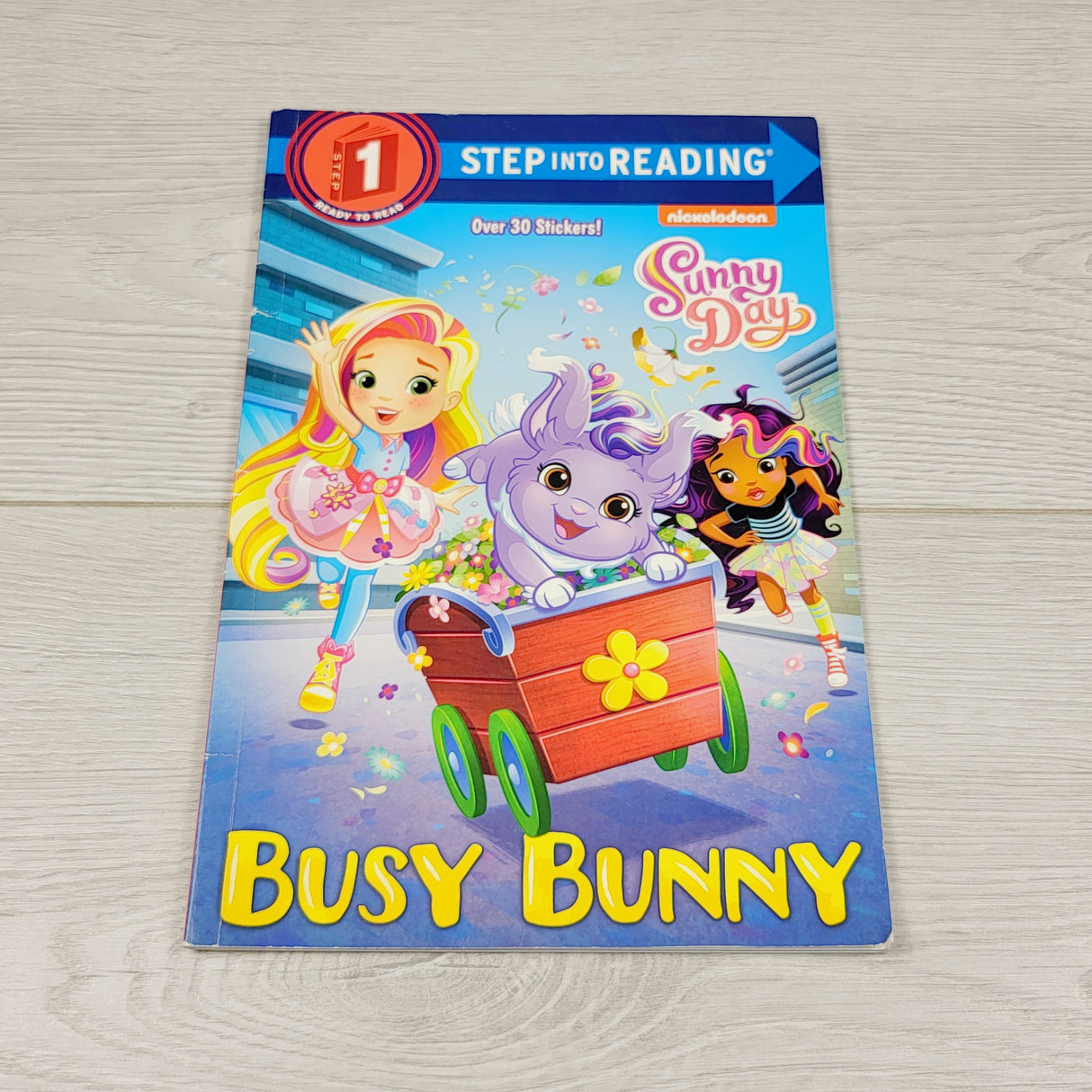 ESZ3 - Busy Bunny. Soft cover Sunny Day early reader book