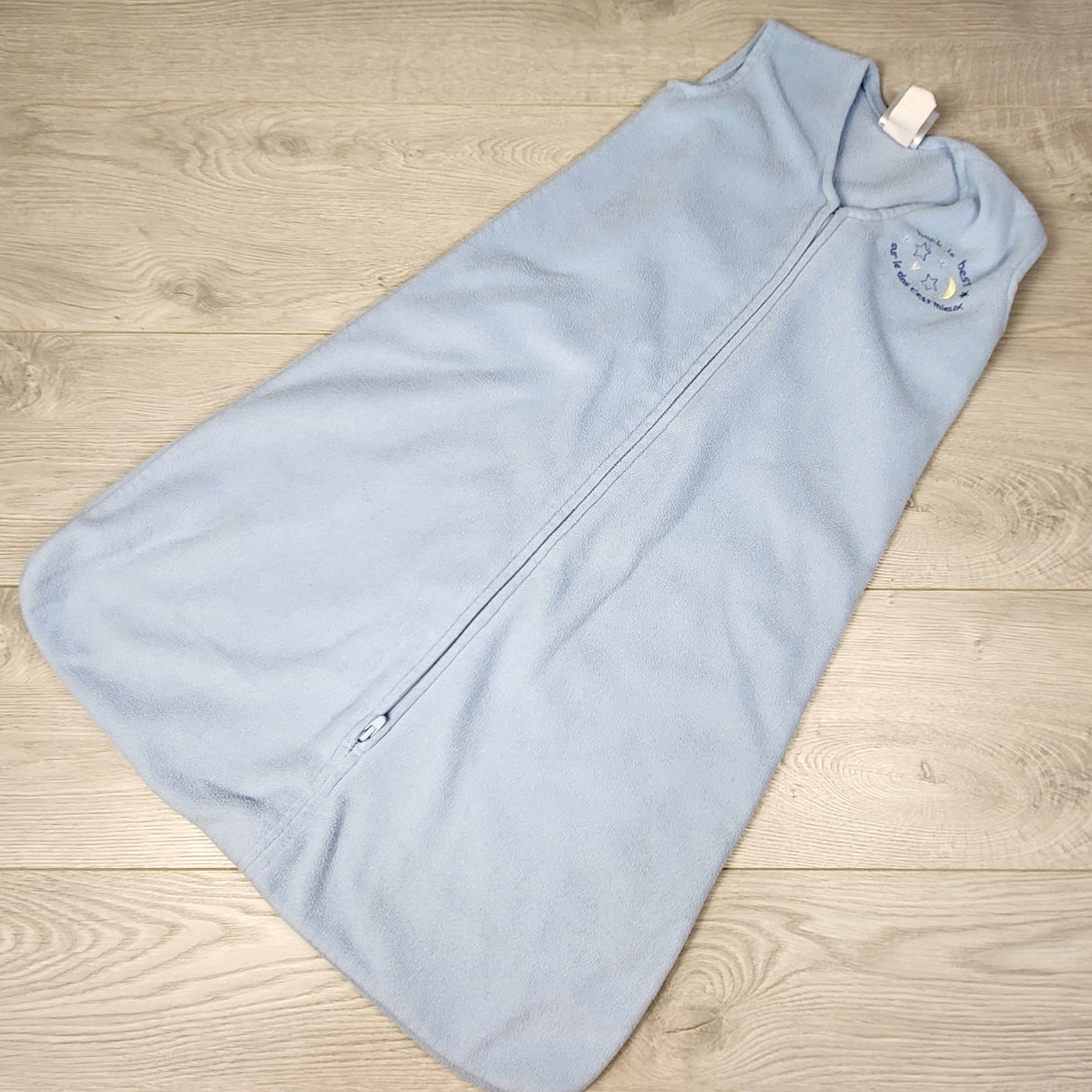 PTOM1 - Halo blue fleece sleep sack. Size 6-12 months