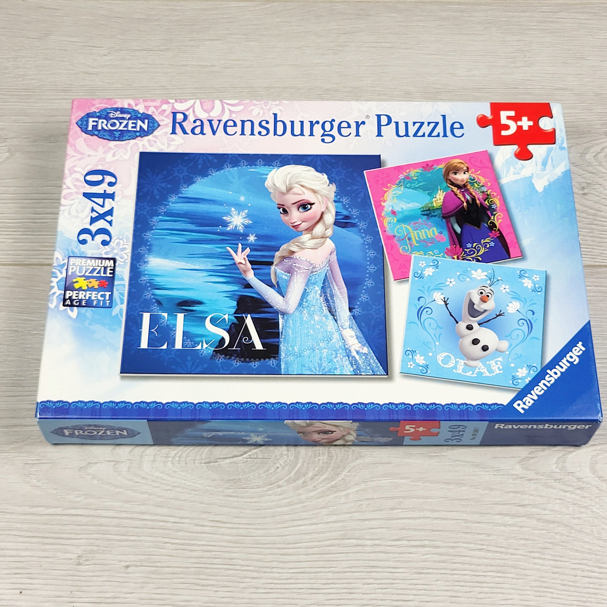 KLJ2 - Ravensburger 3x49pc Frozen puzzle
